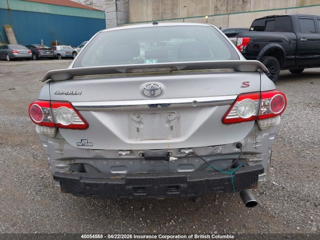 2013 Toyota Corolla S მანქანა იყიდება აუქციონზე, vin: 2T1BU4EE3DC033191, აუქციონის ნომერი: 40054568