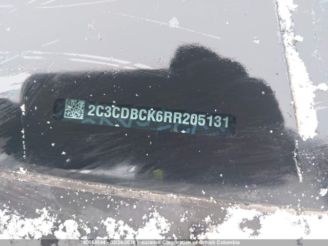 2C3CDBCK6RR205131 Dodge Charger Daytona