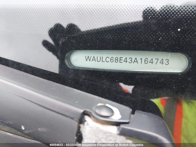 Продажа на аукционе авто 2003 Audi A4, vin: WAULC68E43A164743, номер лота: 40054633