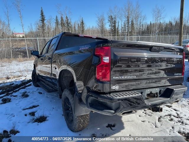 40054773 :رقم المزاد ، 1GCPYCEF3LZ129680 vin ، 2020 Chevrolet Silverado K1500 Trail Boss Custom مزاد بيع