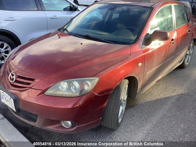 2006 Mazda 3 Hatchback მანქანა იყიდება აუქციონზე, vin: JM1BK143361438690, აუქციონის ნომერი: 40054816