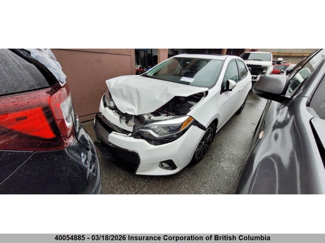 40054885 :رقم المزاد ، 2T1BURHE8EC163283 vin ، 2014 Toyota Corolla L/le/le Pls/prm/s/s Pls مزاد بيع