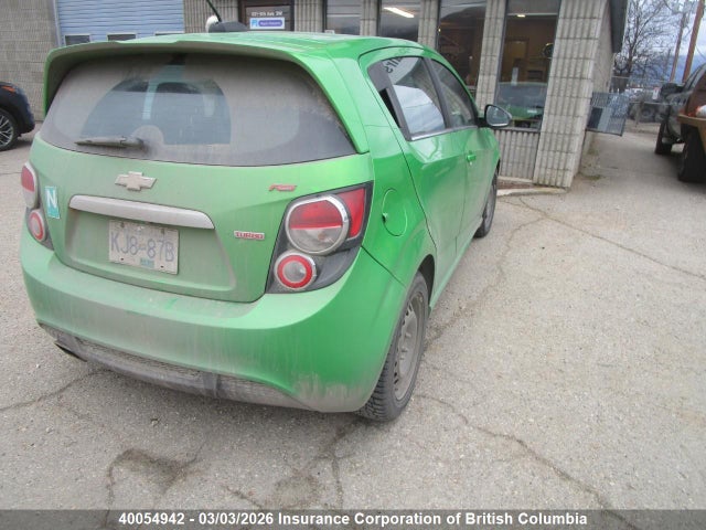 1G1JG6SB0F4192242 Chevrolet Sonic