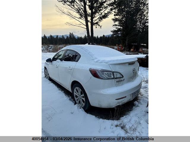 2010 Mazda 3 S მანქანა იყიდება აუქციონზე, vin: JM1BL1S59A1106778, აუქციონის ნომერი: 40054954