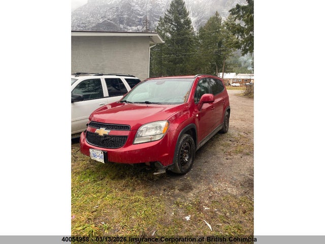 Продаж на аукціоні авто 2012 Chevrolet Orlando Lt, vin: KL77P2EM2CK566670, номер лоту: 40054958