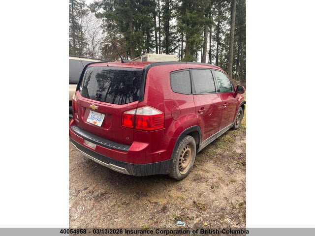 Продаж на аукціоні авто 2012 Chevrolet Orlando Lt, vin: KL77P2EM2CK566670, номер лоту: 40054958
