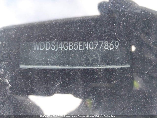 WDDSJ4GB5EN077869 Mercedes-Benz CLA 250 4MATIC