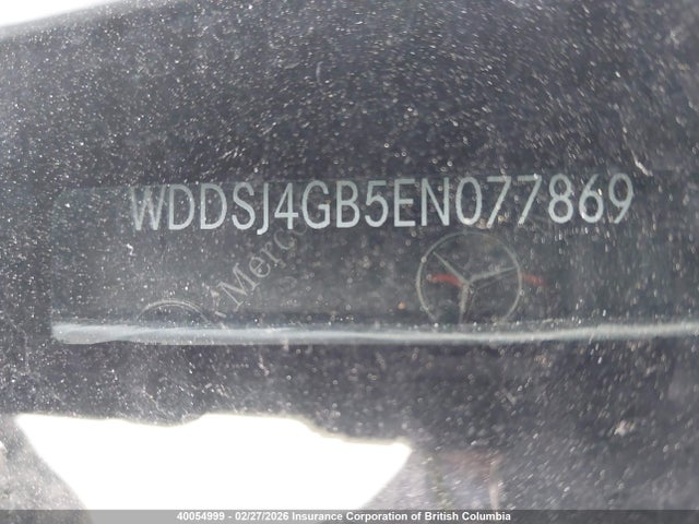 WDDSJ4GB5EN077869 Mercedes-Benz CLA 250 4MATIC
