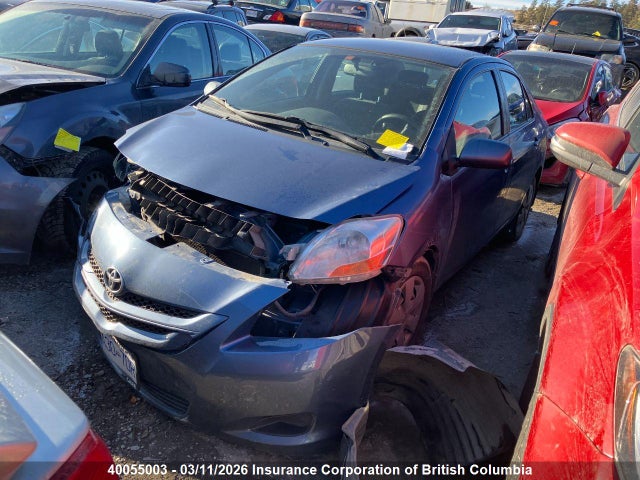 2008 Toyota Yaris მანქანა იყიდება აუქციონზე, vin: JTDBT903581227835, აუქციონის ნომერი: 40055003