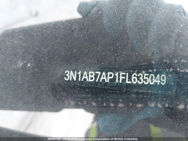 3N1AB7AP1FL635049 Nissan Sentra S/sv/sr/sl
