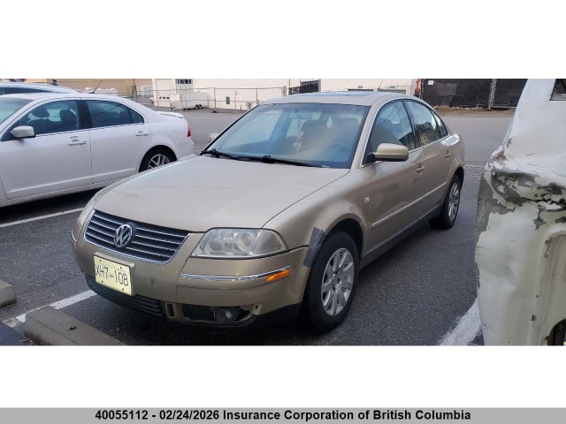 40055112 :رقم المزاد ، WVWPD63B52P445184 vin ، 2002 Volkswagen Passat Gls مزاد بيع