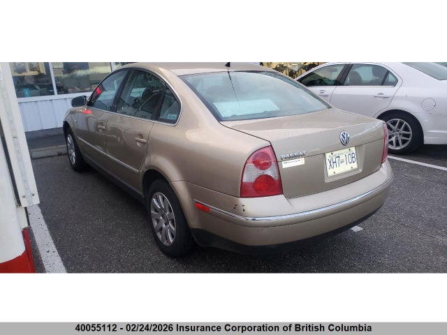 40055112 :رقم المزاد ، WVWPD63B52P445184 vin ، 2002 Volkswagen Passat Gls مزاد بيع