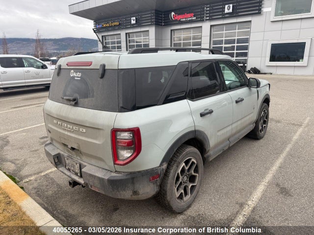 40055265 :رقم المزاد ، 3FMCR9B6XNRD60016 vin ، 2022 Ford Bronco Sport Big Bend مزاد بيع