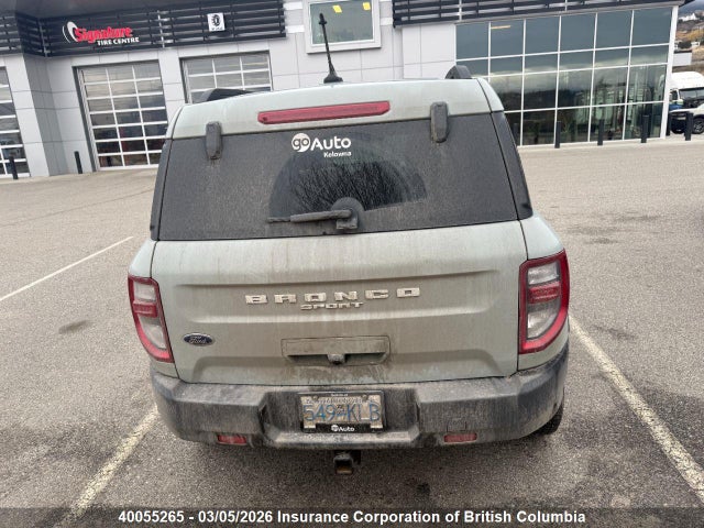 40055265 :رقم المزاد ، 3FMCR9B6XNRD60016 vin ، 2022 Ford Bronco Sport Big Bend مزاد بيع