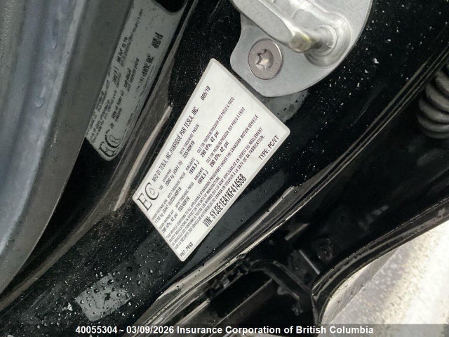 5YJ3E1EA1KF414558 Tesla MODEL 3