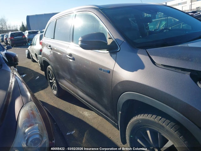 5TDJGRFH2KS075834 Toyota Highlander Hybrid/xle