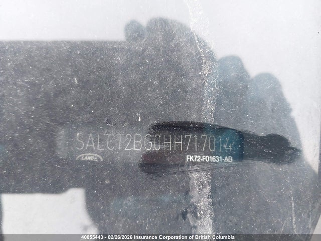 SALCT2BG0HH717014 Land Rover Discovery Sport Hse Luxury