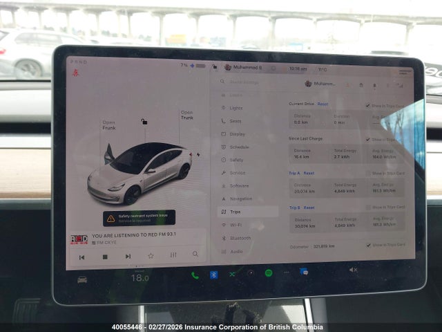 5YJ3E1EA9KF328866 Tesla MODEL 3