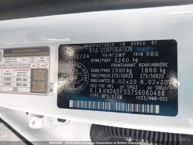KIA ev9 2025 KNDADFS57S6060488 Image 9