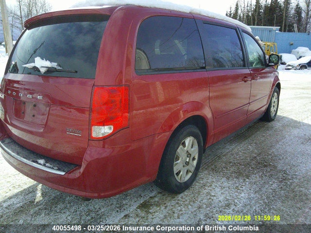 Aukcja sprzedaży 2012 Dodge Grand Caravan Se, vin: 2C4RDGBG8CR250563, numer aukcji: 40055498