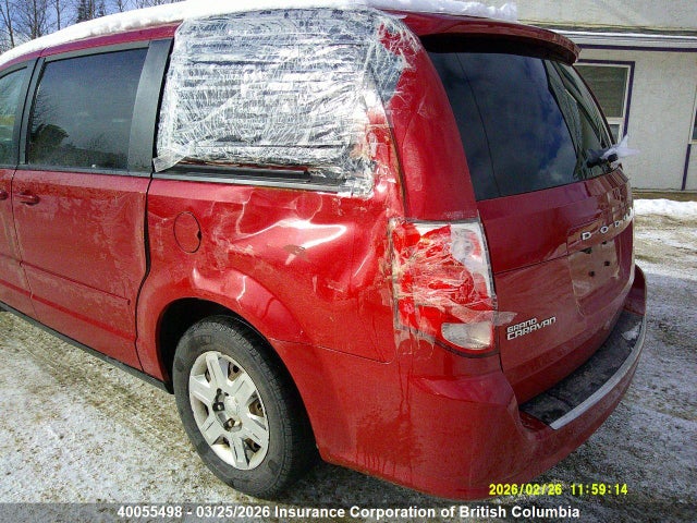 Aukcja sprzedaży 2012 Dodge Grand Caravan Se, vin: 2C4RDGBG8CR250563, numer aukcji: 40055498