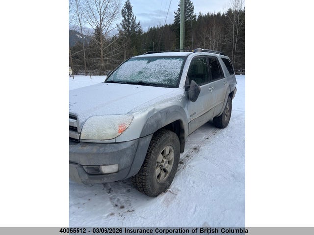 40055512 :رقم المزاد ، JTEBU14R830009279 vin ، 2003 Toyota 4runner Sr5/sport مزاد بيع