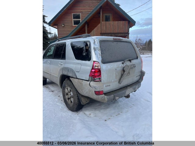 40055512 :رقم المزاد ، JTEBU14R830009279 vin ، 2003 Toyota 4runner Sr5/sport مزاد بيع