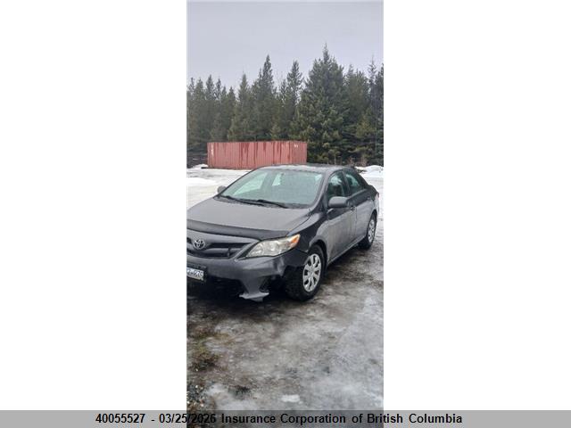 40055527 :رقم المزاد ، 2T1BU4EE5DC061624 vin ، 2013 Toyota Corolla S/le مزاد بيع