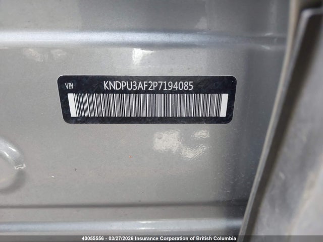 40055556 :رقم المزاد ، KNDPU3AF2P7194085 vin ، 2023 Kia Sportage Lx مزاد بيع