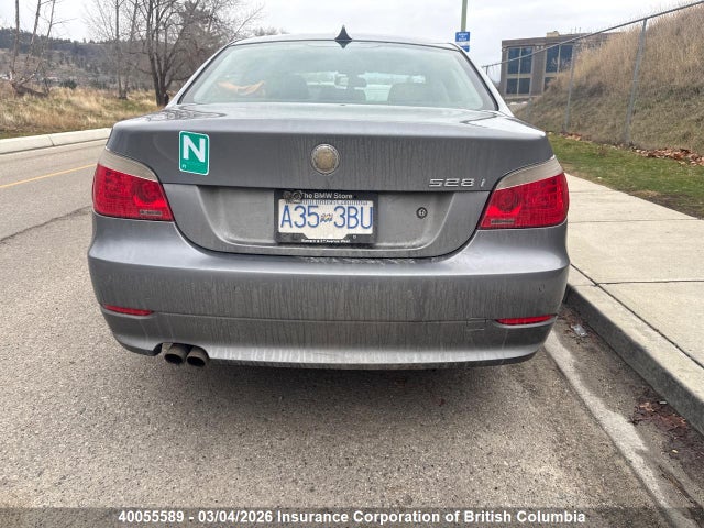 Auction sale of the 2008 Bmw 528i, vin: WBANU53518C113493, lot number: 40055589