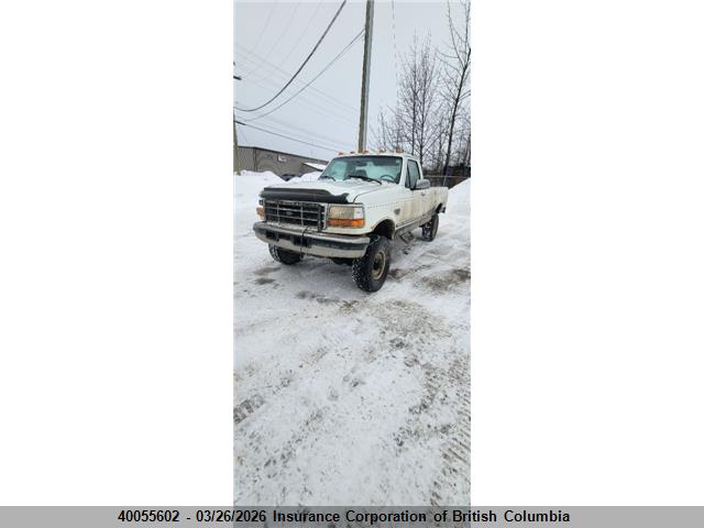 1996 Ford F250 მანქანა იყიდება აუქციონზე, vin: 2FTHF26F6TCA29492, აუქციონის ნომერი: 40055602