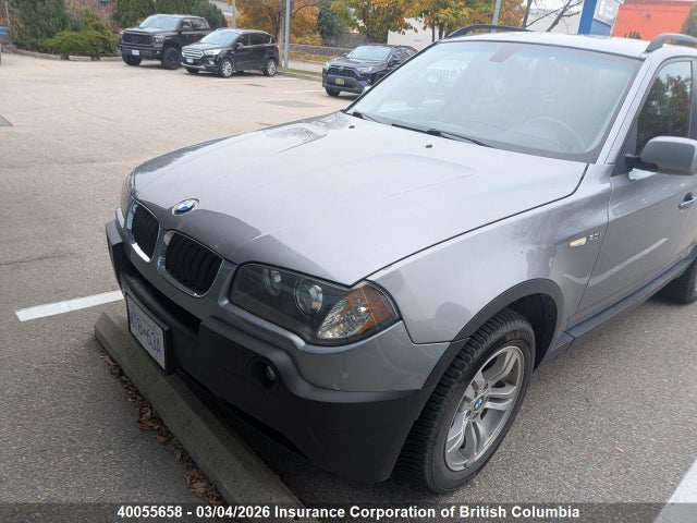 40055658 :رقم المزاد ، WBXPA93435WD17392 vin ، 2005 Bmw X3 مزاد بيع