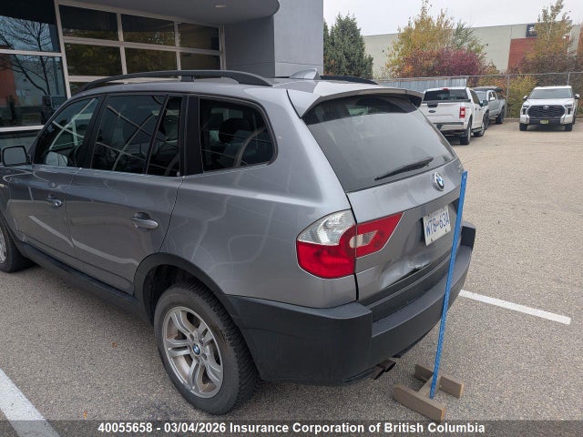 40055658 :رقم المزاد ، WBXPA93435WD17392 vin ، 2005 Bmw X3 مزاد بيع