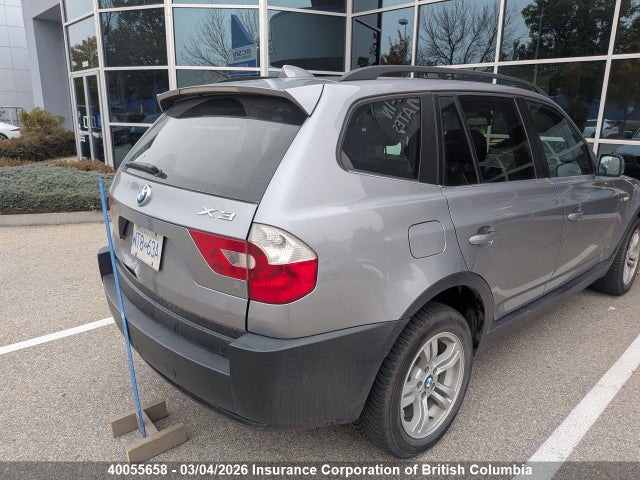 40055658 :رقم المزاد ، WBXPA93435WD17392 vin ، 2005 Bmw X3 مزاد بيع