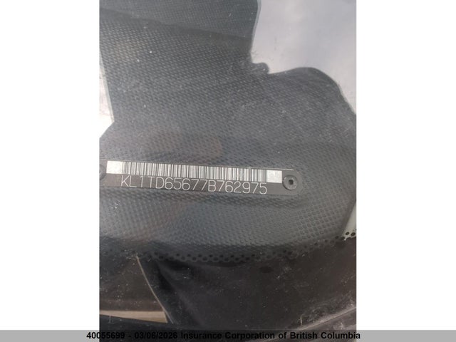 Продаж на аукціоні авто 2007 Chevrolet Aveo, vin: KL1TD65677B762975, номер лоту: 40055699