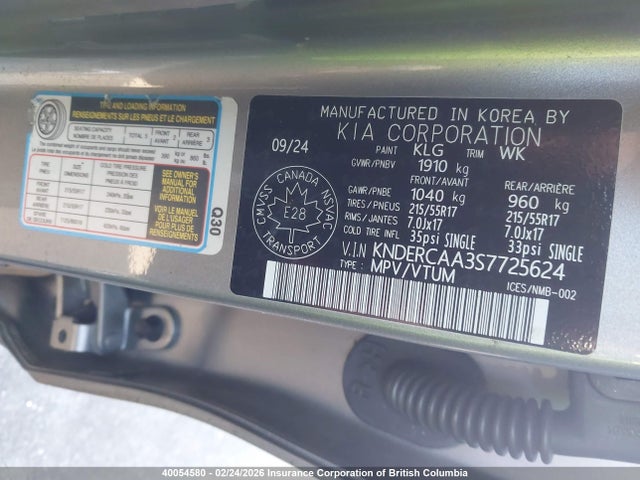 KIA SELTOS EX 2025 KNDERCAA3S7725624 Image 9