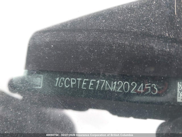 1GCPTEE17N1202453 Chevrolet Colorado Zr2