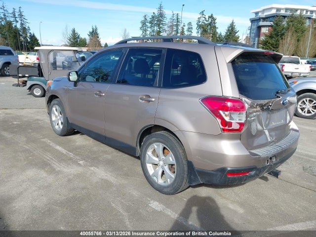 Продаж на аукціоні авто 2015 Subaru Forester 2.5i Touring Package, vin: JF2SJCHC3FH439758, номер лоту: 40055766