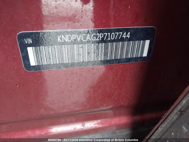 Aukcja sprzedaży 2023 Kia Sportage Ex, vin: KNDPVCAG2P7107744, numer aukcji: 40055784