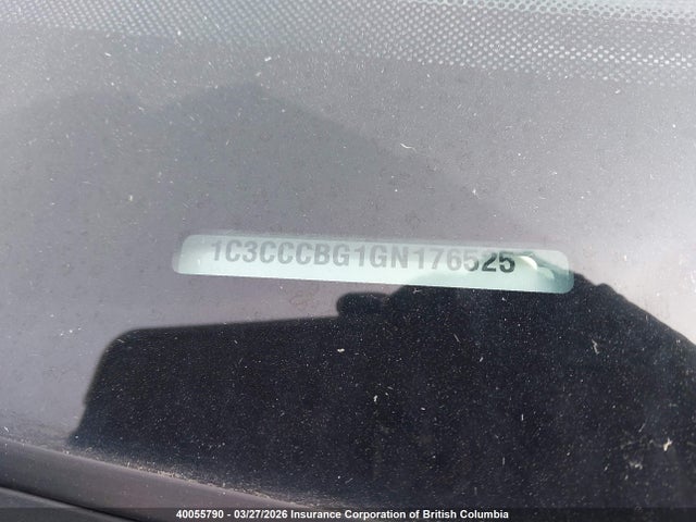 1C3CCCBG1GN176525 Chrysler 200