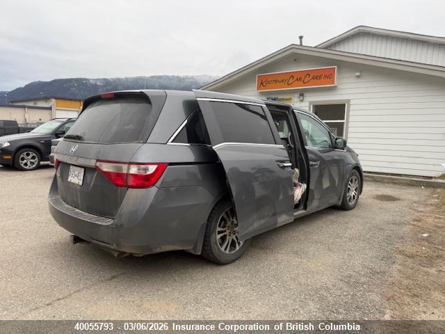 Продажа на аукционе авто 2012 Honda Odyssey Ex, vin: 5FNRL5H41CB501827, номер лота: 40055793