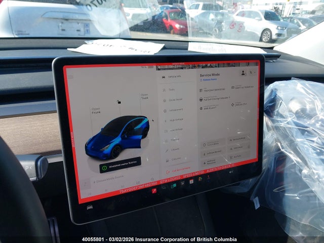 7SAYGDEF3NF460350 Tesla Model Y