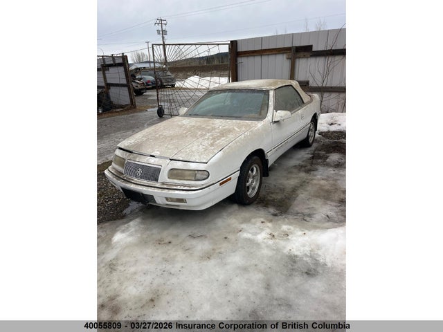 Продажа на аукционе авто 1994 Chrysler Lebaron Gtc/lx, vin: 1C3EU4532RF269538, номер лота: 40055809