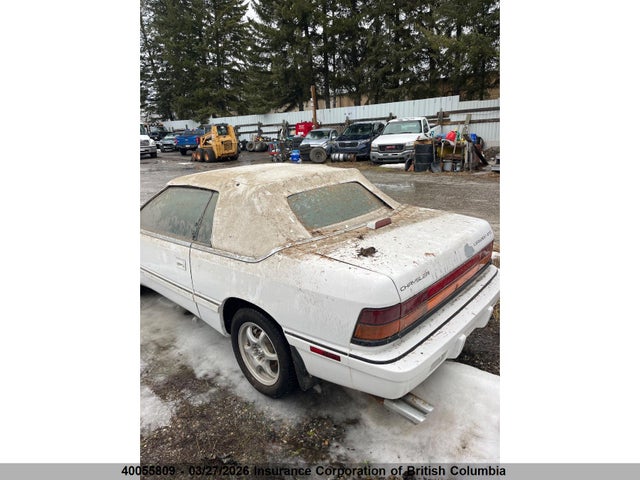 Продажа на аукционе авто 1994 Chrysler Lebaron Gtc/lx, vin: 1C3EU4532RF269538, номер лота: 40055809