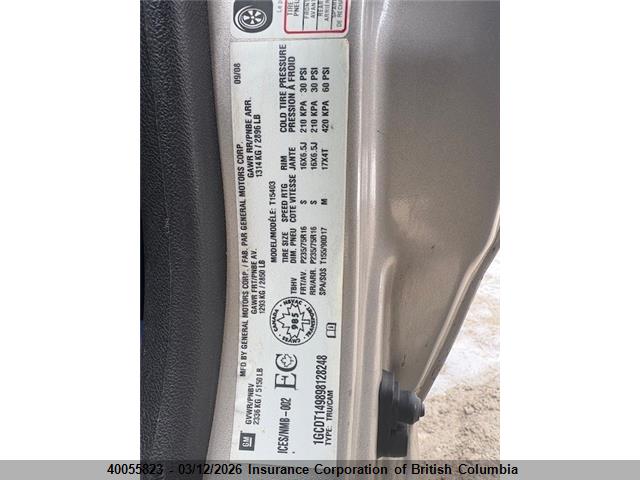 Продаж на аукціоні авто 2009 Chevrolet Colorado, vin: 1GCDT149898128248, номер лоту: 40055823