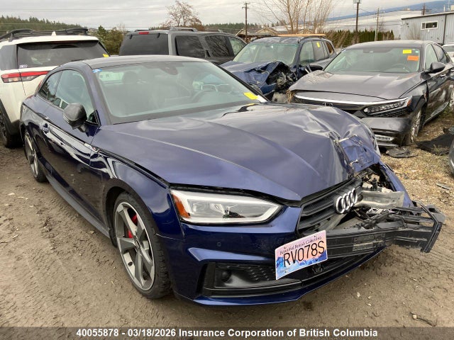 Продаж на аукціоні авто 2019 Audi S5, vin: WAUR4AF53KA038837, номер лоту: 40055878
