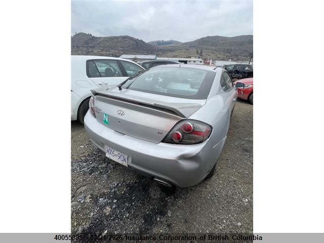 2008 Hyundai Tiburon Gt/se/gt Limited მანქანა იყიდება აუქციონზე, vin: KMHHN65F18U277390, აუქციონის ნომერი: 40055885
