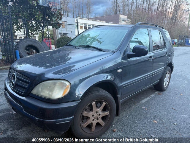 40055908 :رقم المزاد ، 4JGAB72E2YA180650 vin ، 2000 Mercedes-benz Ml 430 مزاد بيع