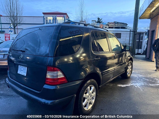 40055908 :رقم المزاد ، 4JGAB72E2YA180650 vin ، 2000 Mercedes-benz Ml 430 مزاد بيع