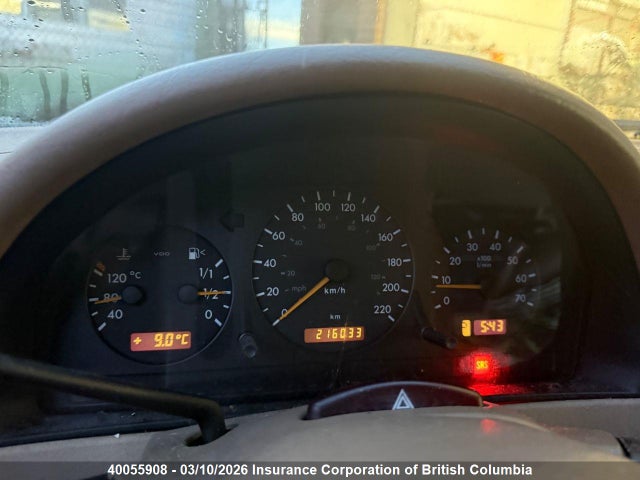 40055908 :رقم المزاد ، 4JGAB72E2YA180650 vin ، 2000 Mercedes-benz Ml 430 مزاد بيع
